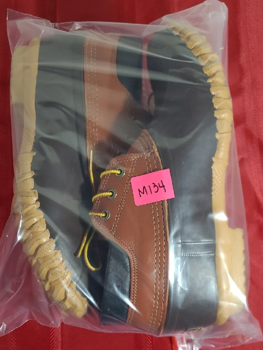 Cabela's Brown and Dark Brown Waterproof Duck Boots